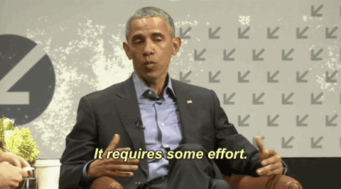 obama hard work