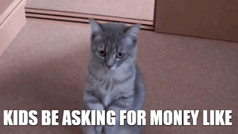 begging