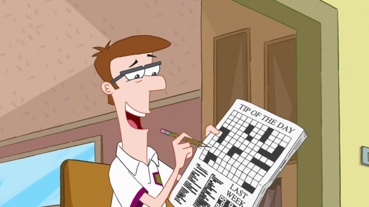 Doing_the_Tip_of_the_Day_crossword_puzzle
