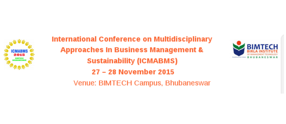 International Conference On Multidisciplinary Approaches In Business Management & Sustainability 